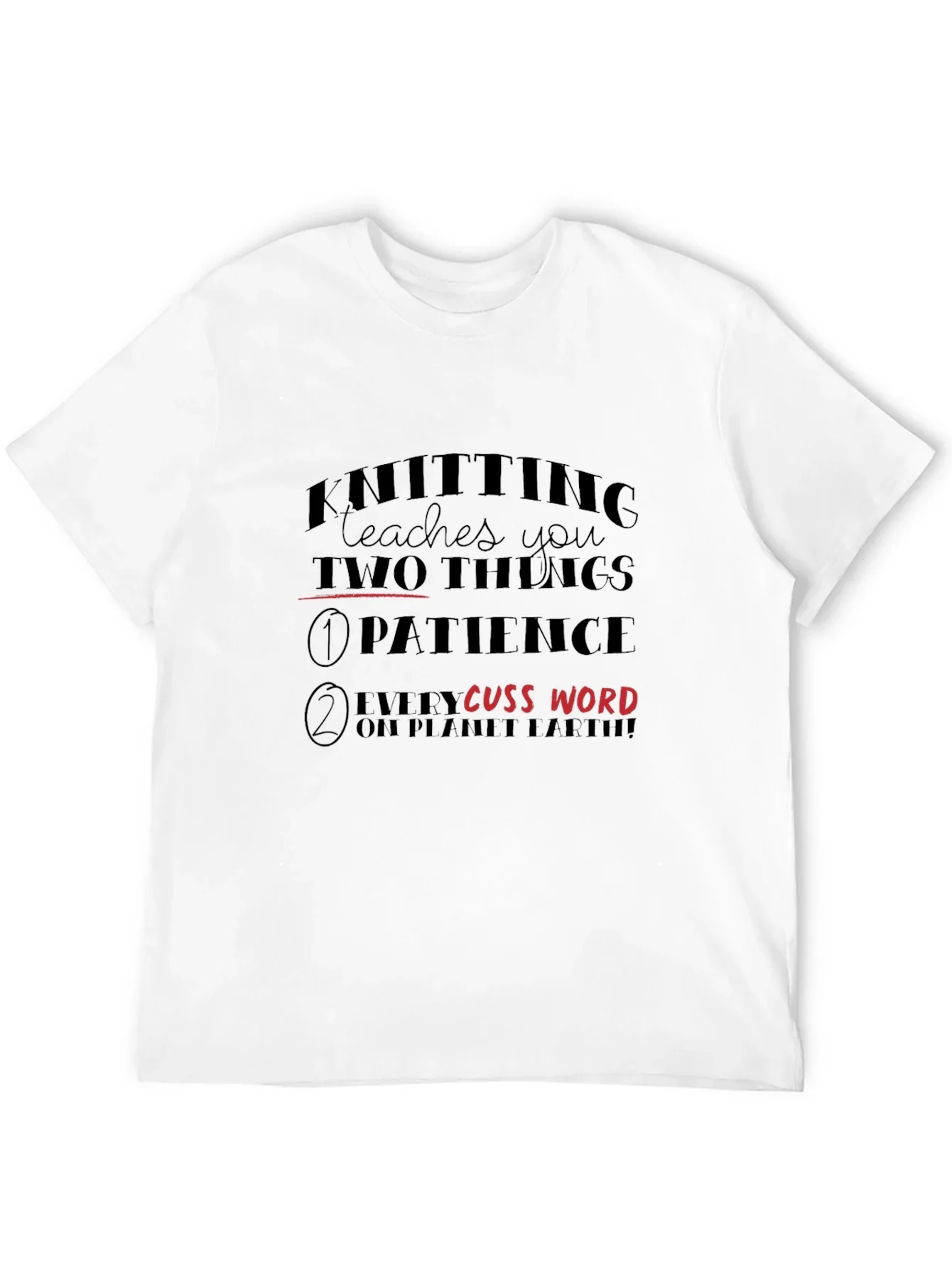 Knitting Two Things T-Shirt