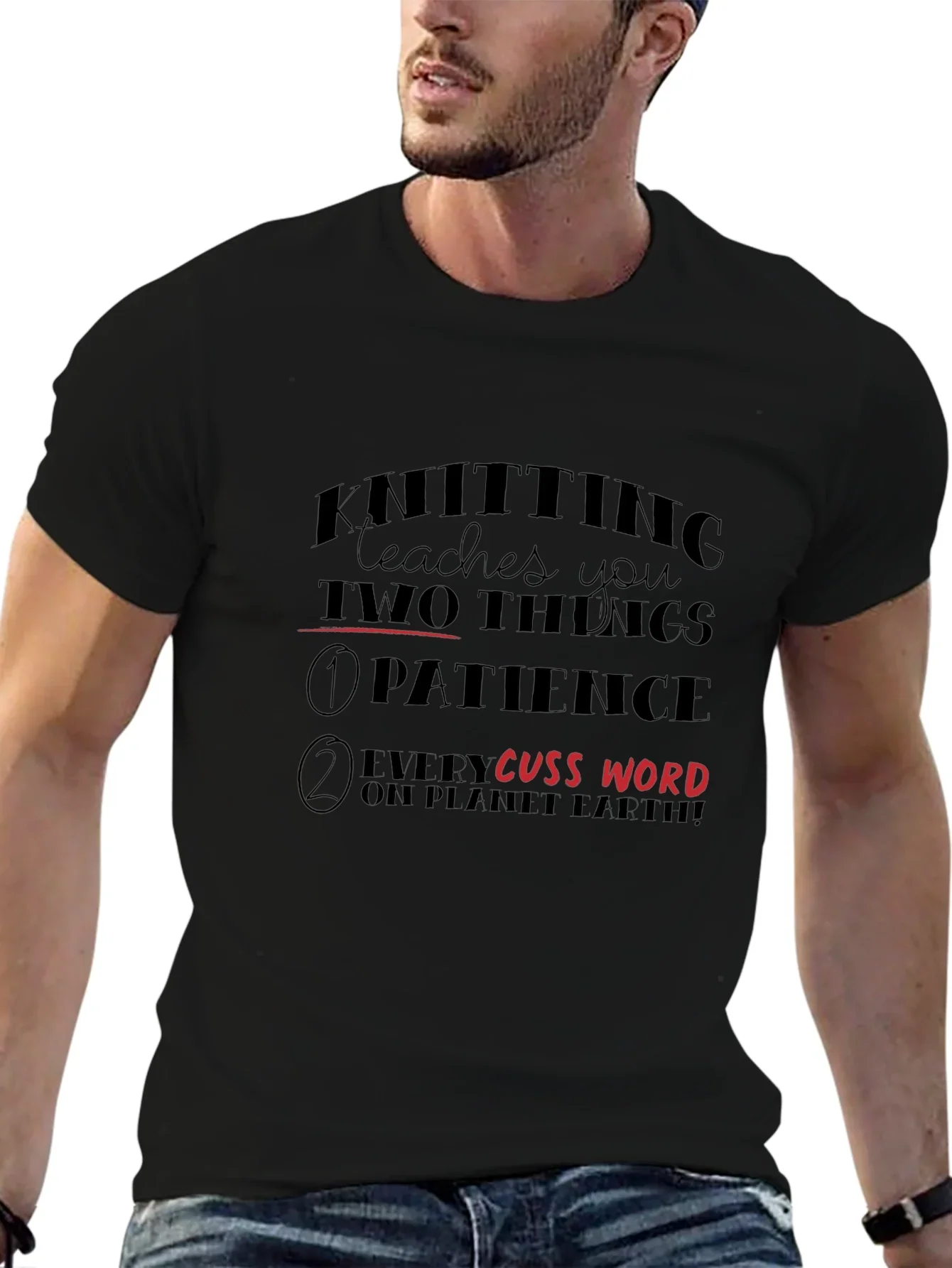 Knitting Two Things T-Shirt