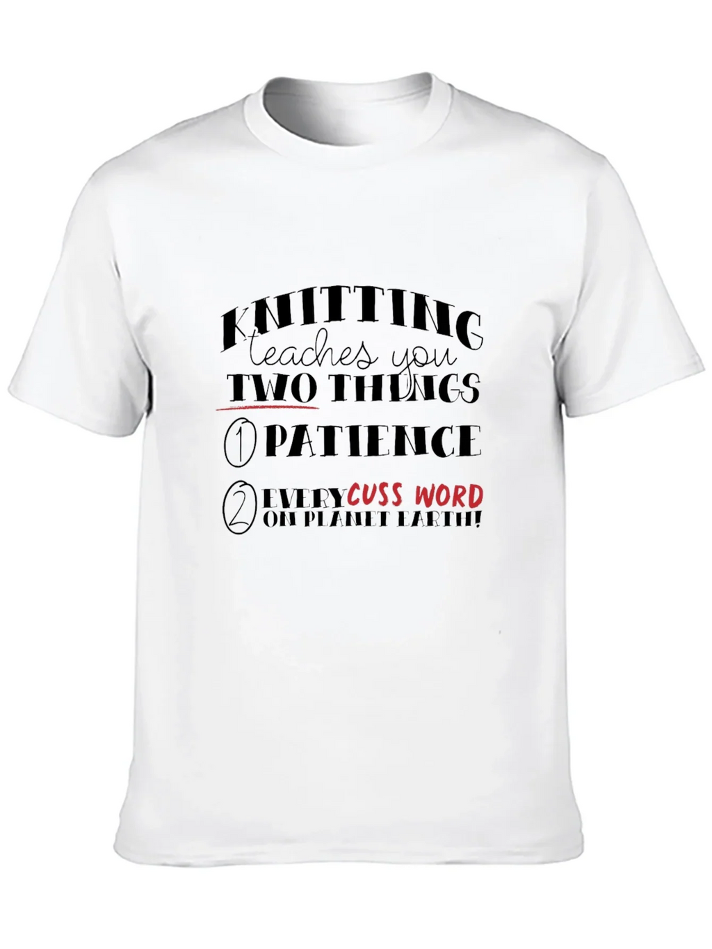 Knitting Two Things T-Shirt