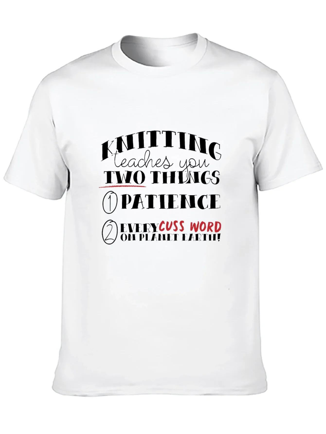 Knitting Two Things T-Shirt