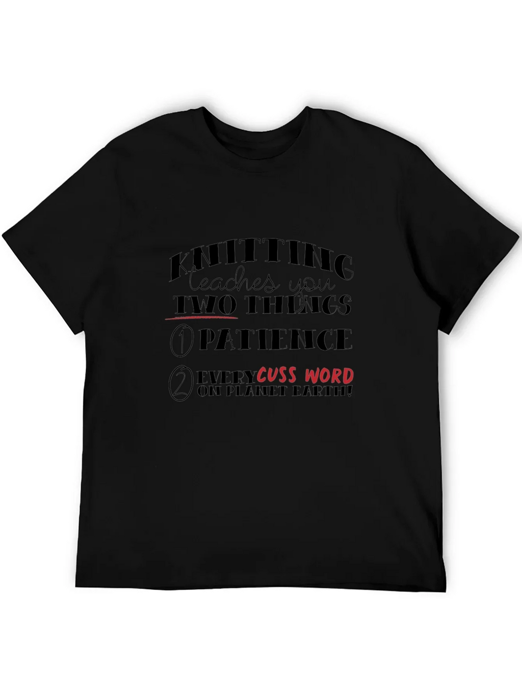 Knitting Two Things T-Shirt