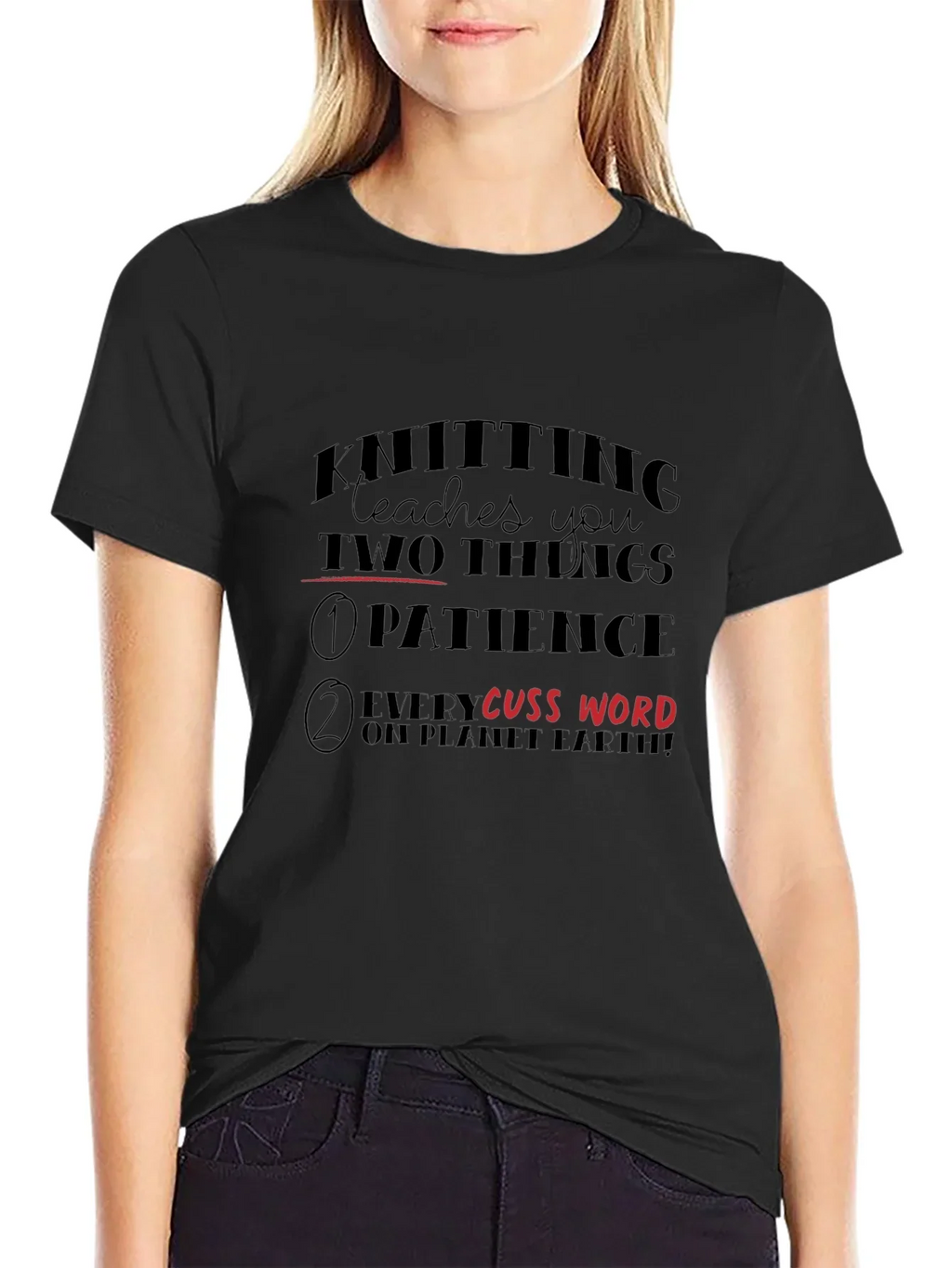 Knitting Two Things T-Shirt