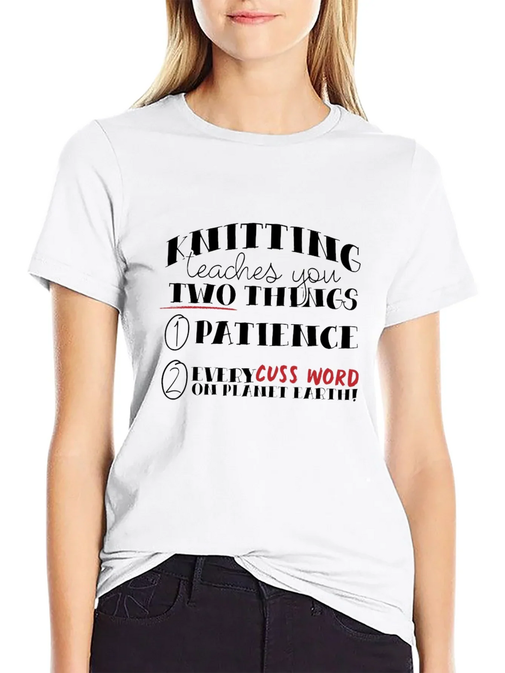 Knitting Two Things T-Shirt