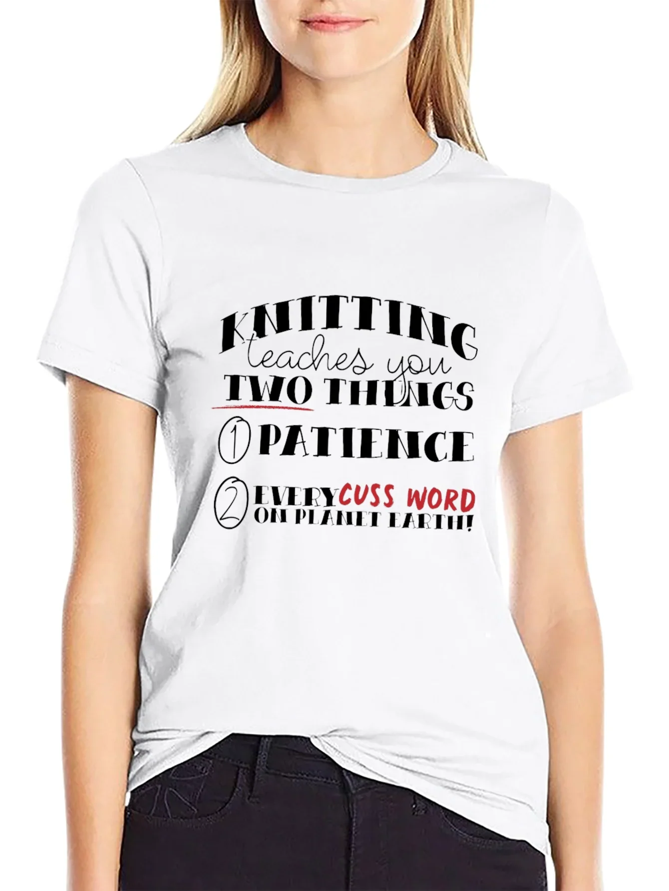 Knitting Two Things T-Shirt