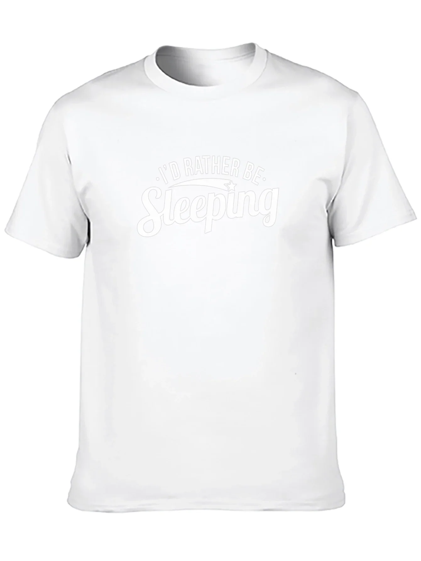 Id Rather Be Sleeping Black T-Shirt