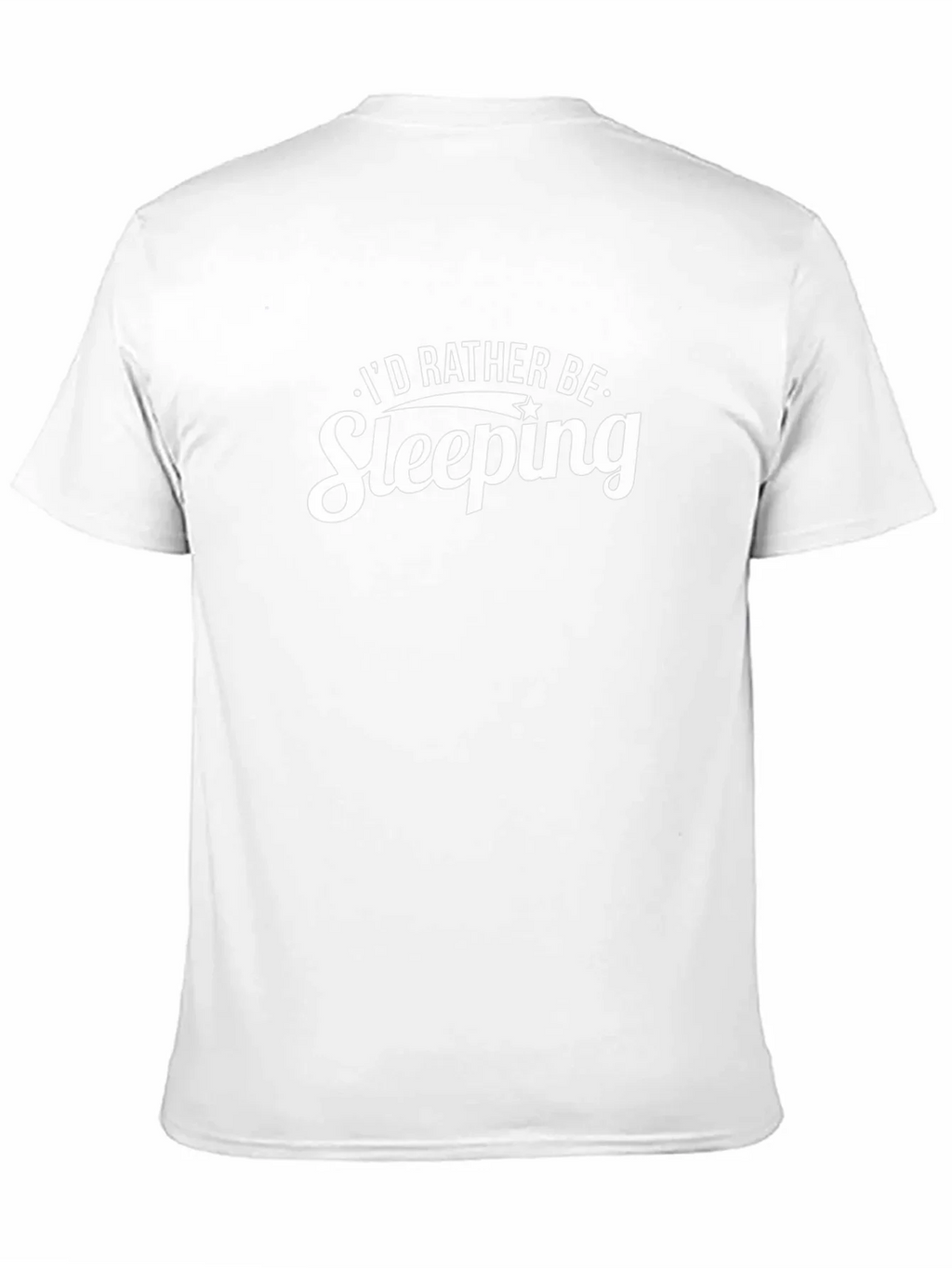 Id Rather Be Sleeping Black T-Shirt