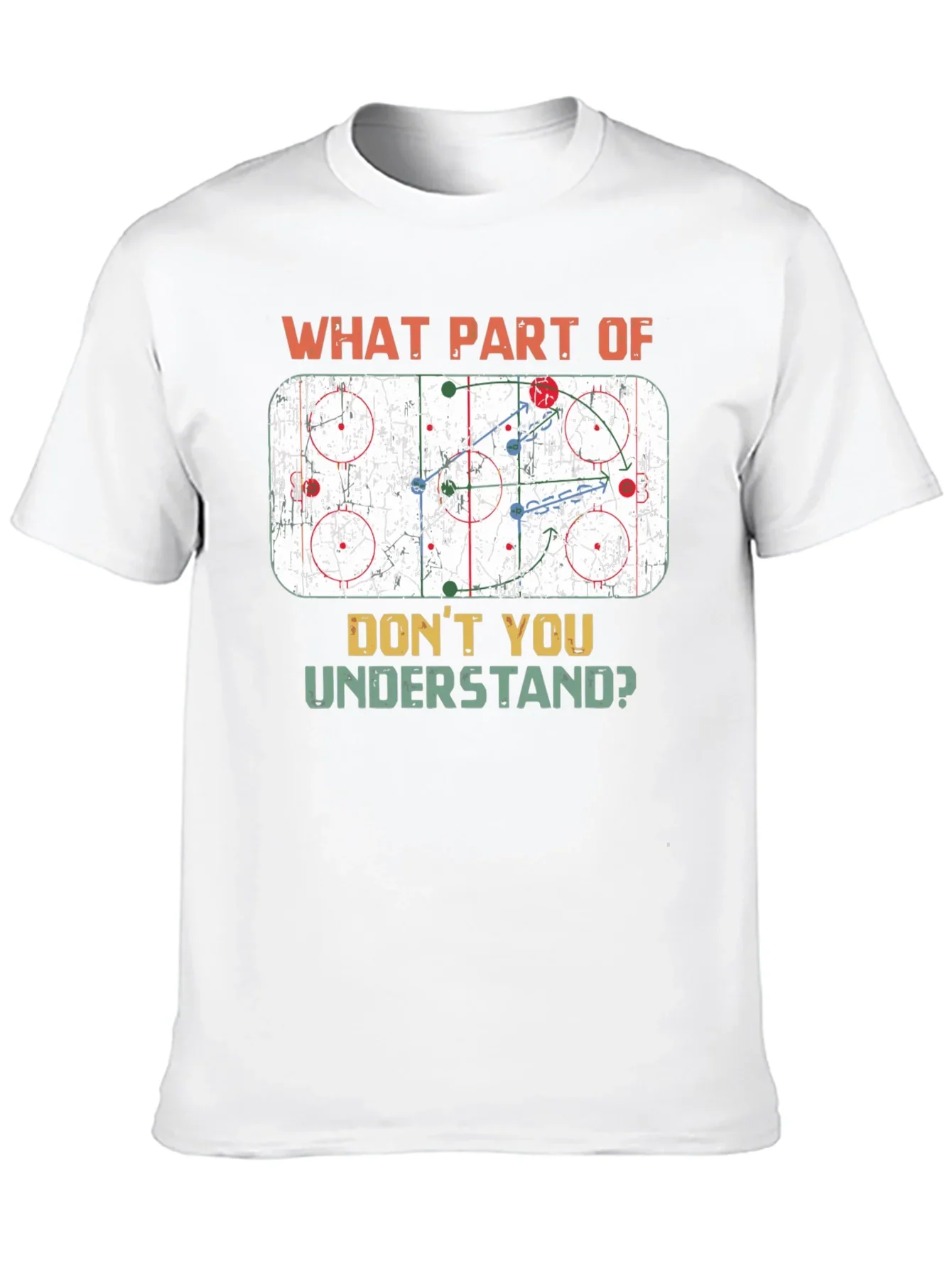 Hockey Play T-Shirt: What Part Dont You Understand?