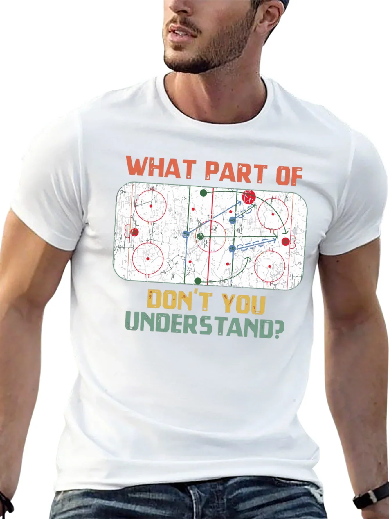 Hockey Play T-Shirt: What Part Dont You Understand?